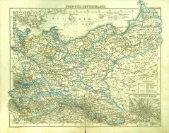 Mapa – severovýchod Nemecka